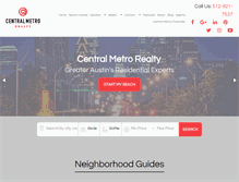 Tablet Screenshot of centralmetro.com